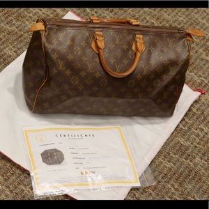 Authentic Vintage Louis Vuitton Speedy 40
